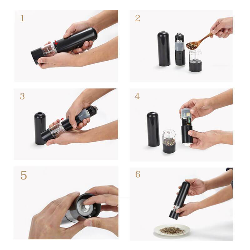 Electric Salt and Pepper Grinder