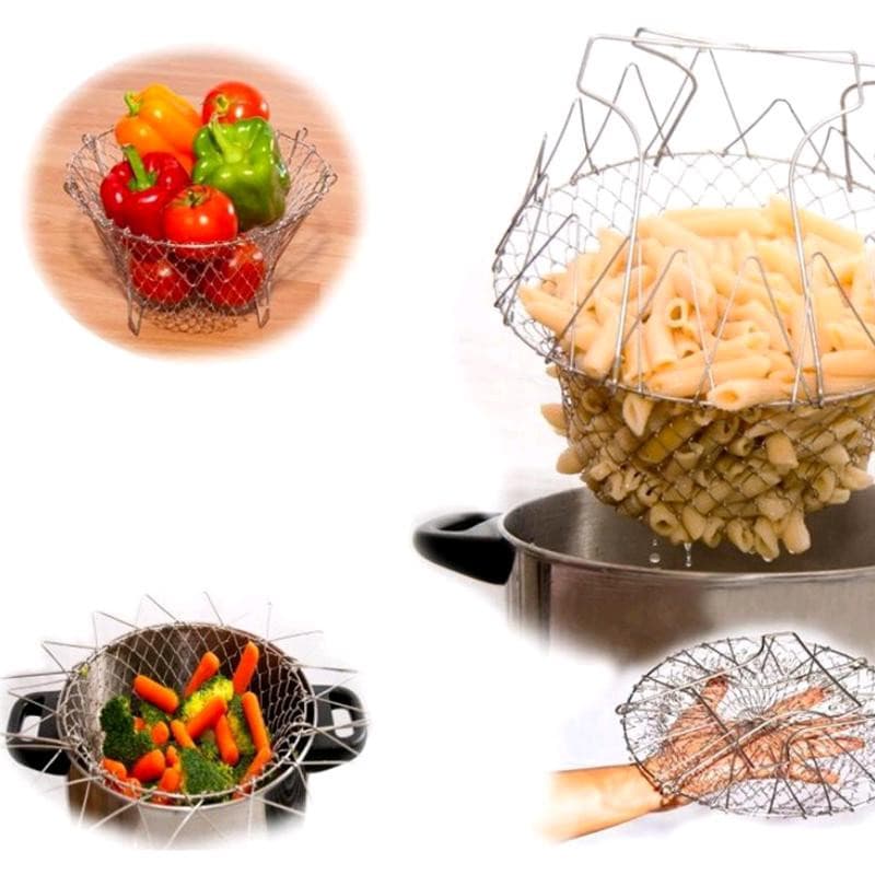 Expandable Frying Basket