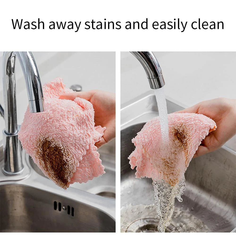 Kitchen Microfiber Cleaning Cloth