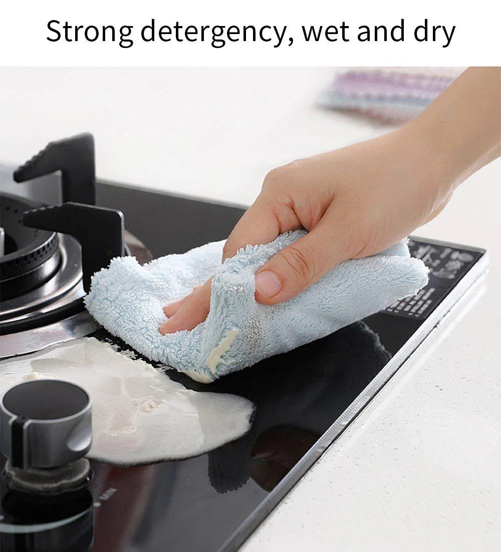 Kitchen Microfiber Cleaning Cloth